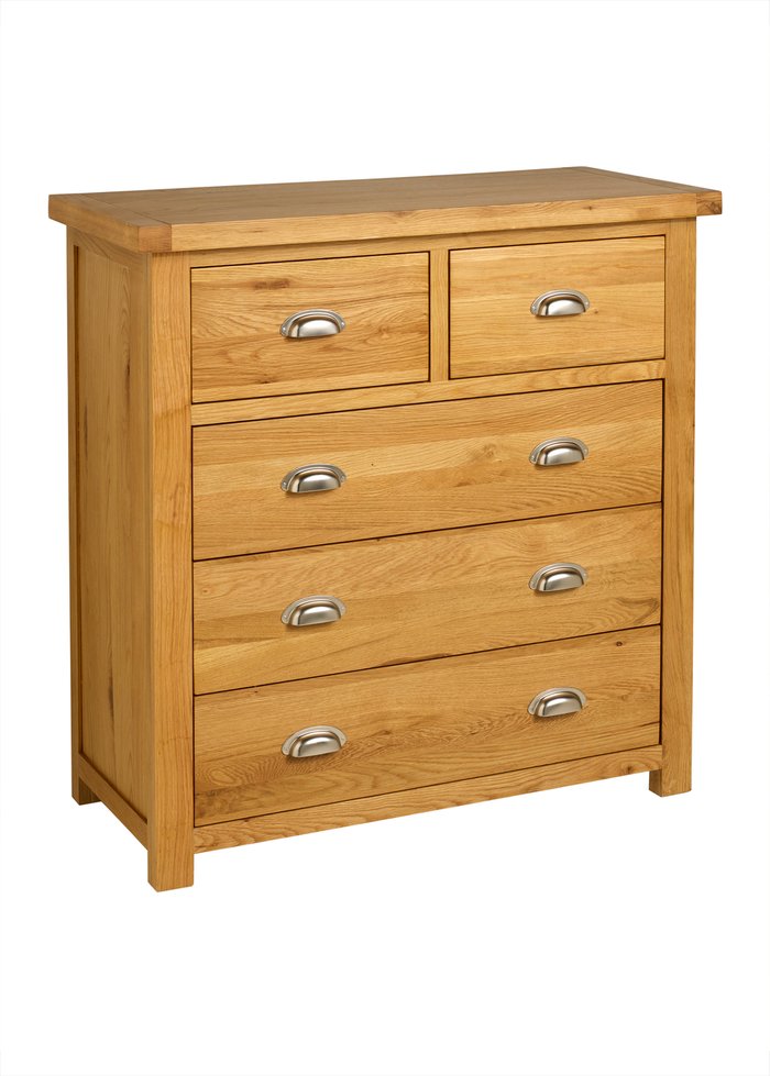 The Range | Birlea Woburn 3 2 Chest - Oak Birlea Woburn 3 2 Chest - Oak
