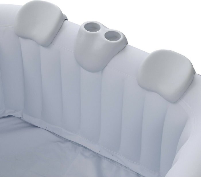 The Range | Arebos Comfort Set 2 Neck Cushions and Drink Holder for Whirlpool Tub - White Arebos Comfort Set 2 Neck Cushions and Drink Holder for Whirlpool Tub - White