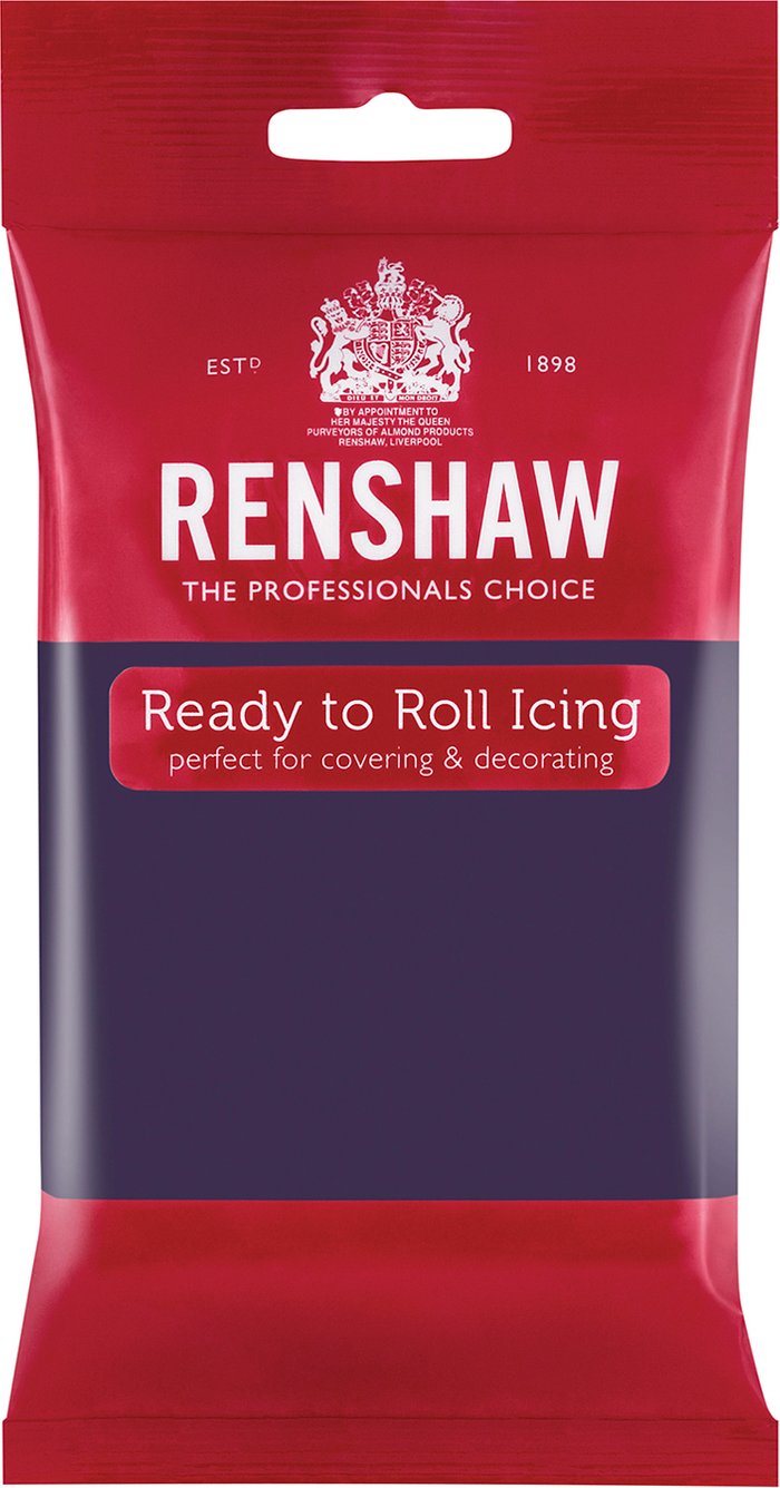The Range | Renshaw Renshaw Fondant Icing Ready to Roll - Deep Purple Renshaw Renshaw Fondant Icing Ready to Roll - Deep Purple