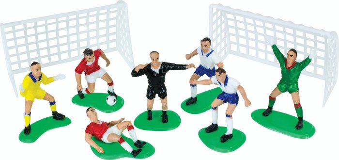 The Range | PME Pack of 9 Football Cake Toppers PME Pack of 9 Football Cake Toppers
