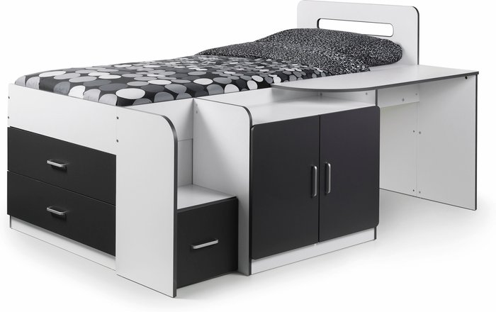 The Range | Julian Bowen Cookie Cabin Bed - White Julian Bowen Cookie Cabin Bed - White