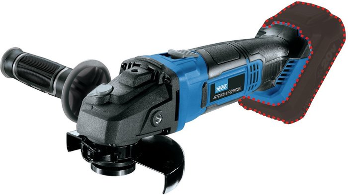 The Range | Draper Draper CAG20SF Storm Force 20V 115mm Angle Grinder No Batteries No Charger No Case Draper Draper CAG20SF Storm Force 20V 115mm Angle Grinder No Batteries No Charger No Case