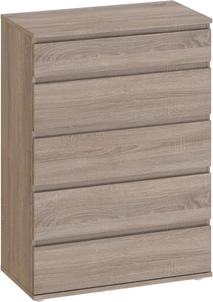 The Range | Furniture To Go Nova Chest of 5 Drawers - Truffle Oak Furniture To Go Nova Chest of 5 Drawers - Truffle Oak