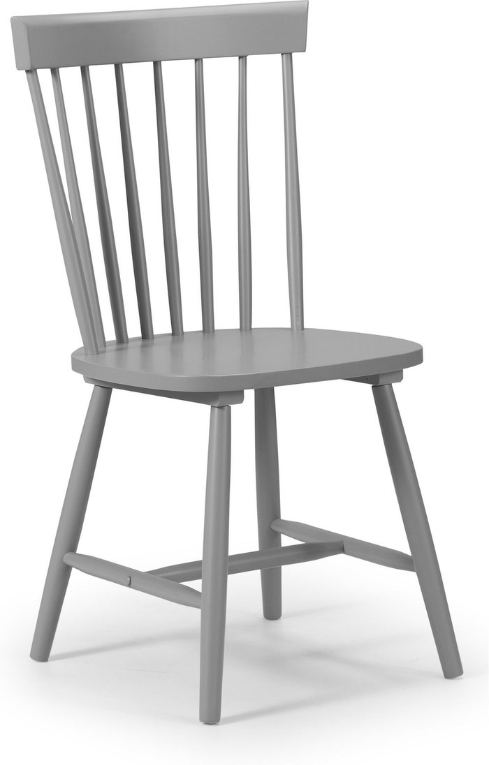 The Range | Julian Bowen Set Of 4 Torino Grey Chairs - Grey Julian Bowen Set Of 4 Torino Grey Chairs - Grey