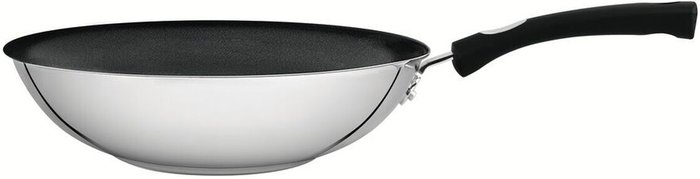 The Range | Tramontina Tramontina Stainless Steel Wok With Non-stick Coating 28Cm (3.3L) Tramontina Tramontina Stainless Steel Wok With Non-stick Coating 28Cm (3.3L)