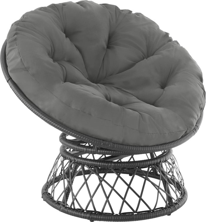 The Range | TECTAKE Tectake Gargano Rattan Chair - Black TECTAKE Tectake Gargano Rattan Chair - Black