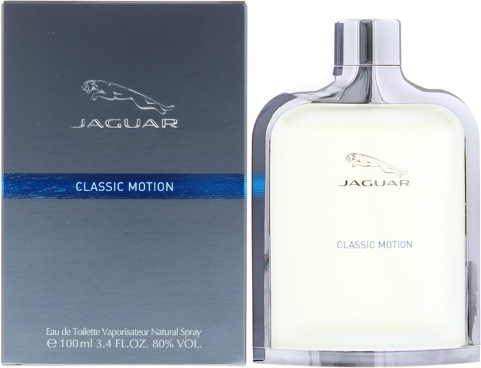 The Range | Jaguar Jaguar Classic Motion Eau de Toilette 100ml Spray - Grey Jaguar Jaguar Classic Motion Eau de Toilette 100ml Spray - Grey