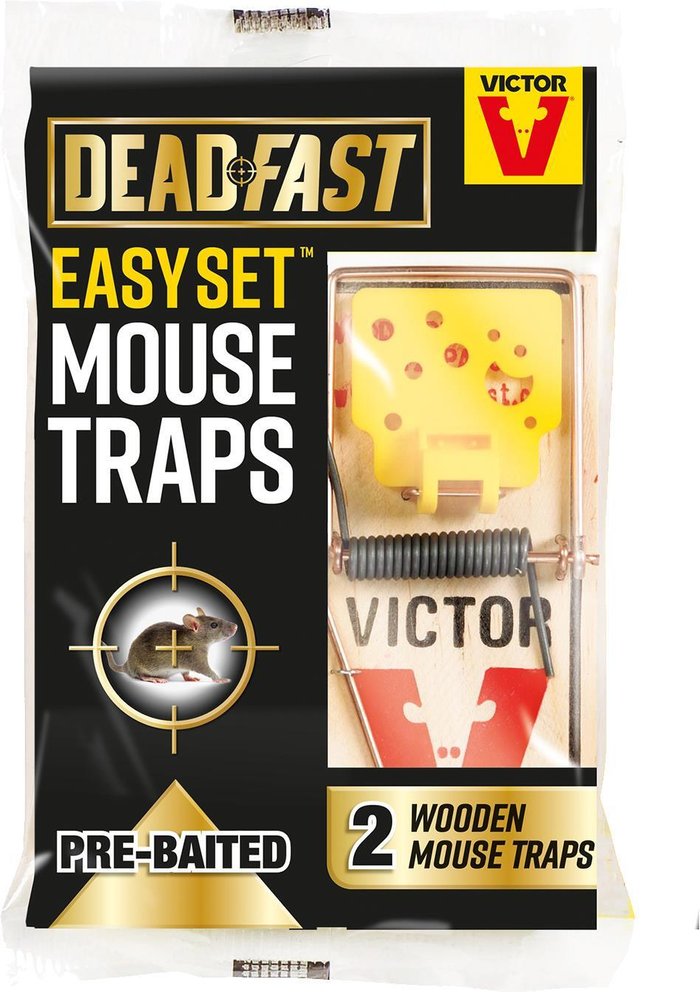 The Range | Deadfast Easy Set Mouse Trap Rodent Control Twin 2 Pack Deadfast Easy Set Mouse Trap Rodent Control Twin 2 Pack