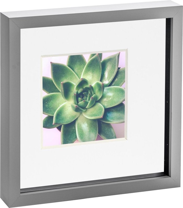 The Range | Nicola Spring 3D Box Photo Frame - 10x10 Nicola Spring 3D Box Photo Frame - 10x10