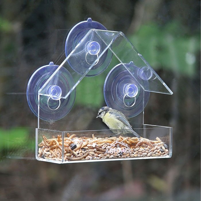 The Range | Nature's Market Window Bird Feeder - Clear Nature's Market Window Bird Feeder - Clear