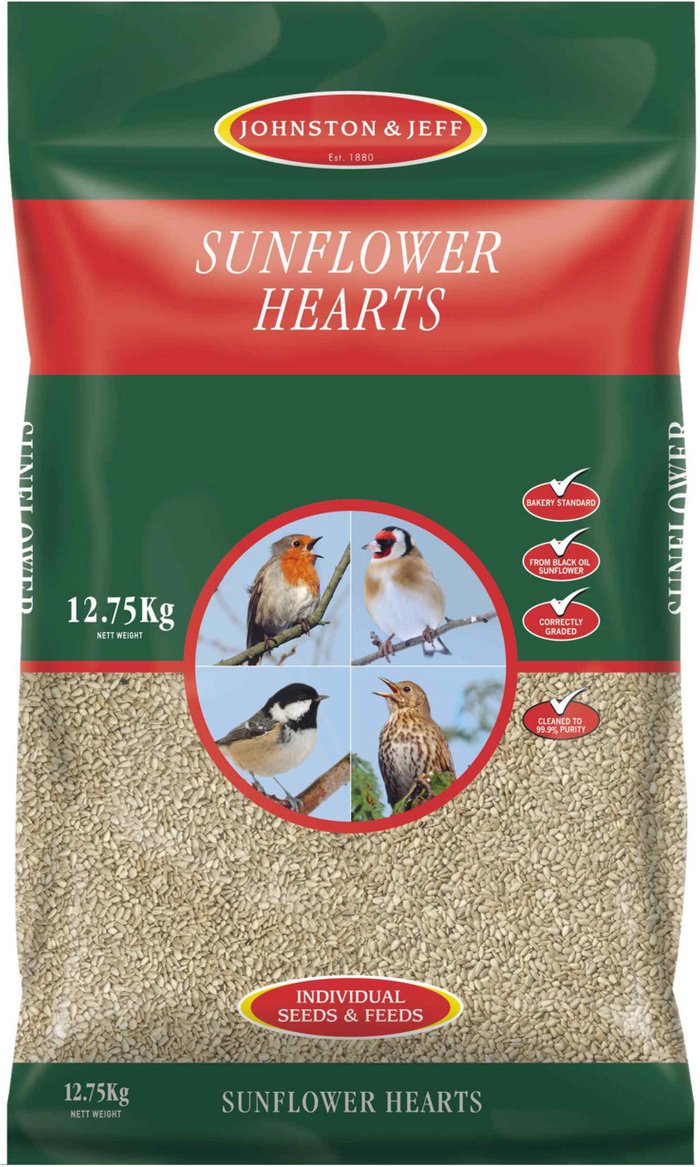 The Range | Johnston & Jeff Johnston & Jeff Sunflower Hearts - 12.75kg Johnston & Jeff Johnston & Jeff Sunflower Hearts - 12.75kg