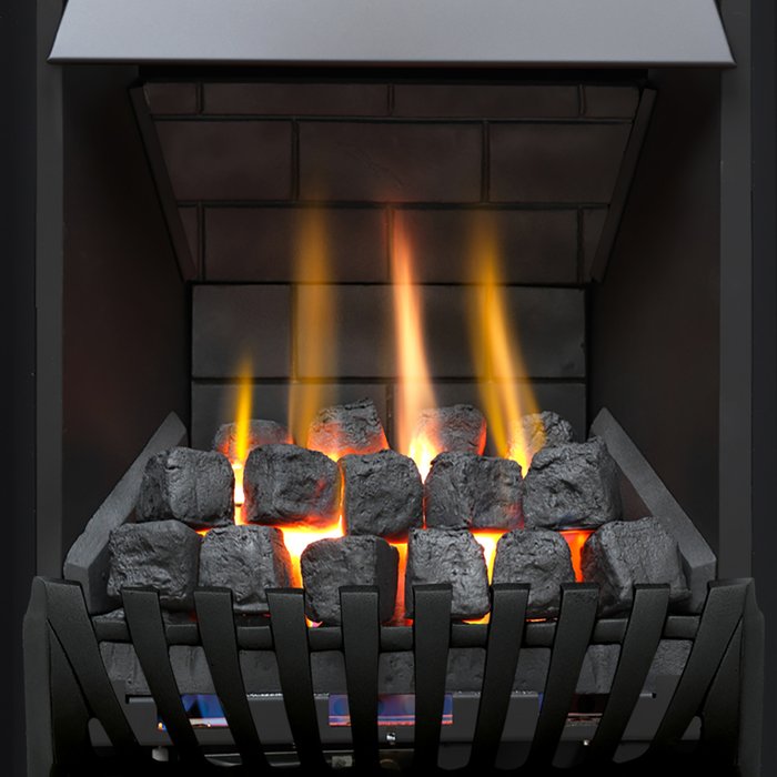 The Range | Focal Point Fires Focal Point Elegance Multi Flue Remote Gas Fire - Black Focal Point Fires Focal Point Elegance Multi Flue Remote Gas Fire - Black