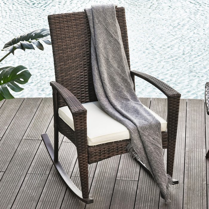 The Range | Outsunny Outsunny Rattan Rocking Chair Rocker Garden Furniture Seater Patio Bistro Recliner Outsunny Outsunny Rattan Rocking Chair Rocker Garden Furniture Seater Patio Bistro Recliner