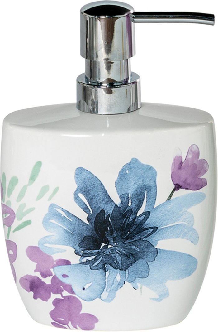 The Range | Showerdrape Jardenia Ceramic Liquid Soap Dispenser - Multi Showerdrape Jardenia Ceramic Liquid Soap Dispenser - Multi