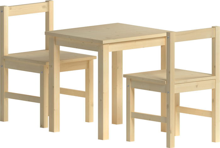 The Range | Pisces Kids Table and Chairs - Pine Pisces Kids Table and Chairs - Pine