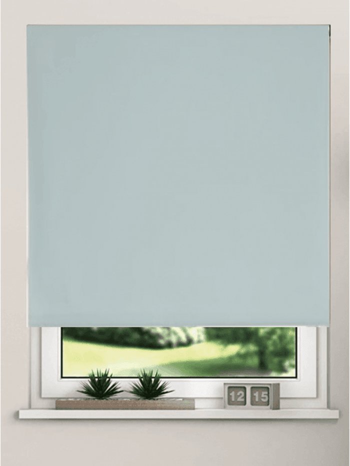 The Range | NewEdgeBlinds Thermal Blackout Roller Blinds - Duck Egg Blue / 170cm NewEdgeBlinds Thermal Blackout Roller Blinds - Duck Egg Blue / 170cm