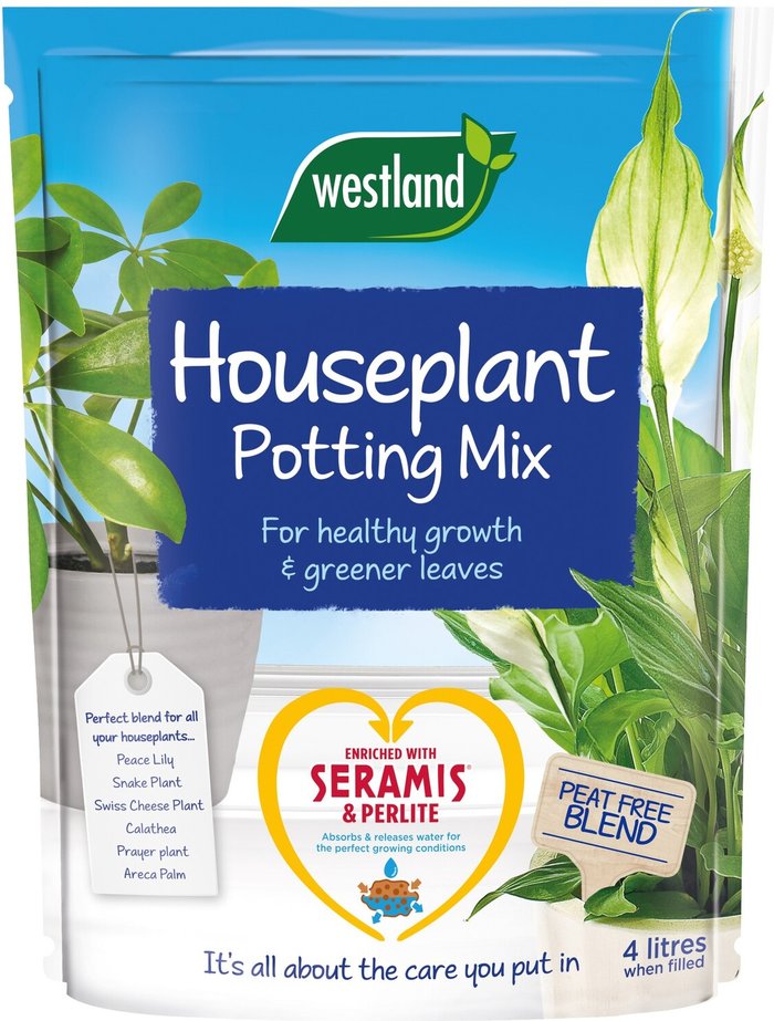 The Range | Westland Houseplant Peat Free Mix - 4l Westland Houseplant Peat Free Mix - 4l