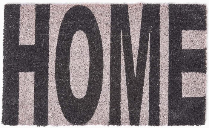 The Range | Homescapes HOME Coir Door Mat - Black Homescapes HOME Coir Door Mat - Black