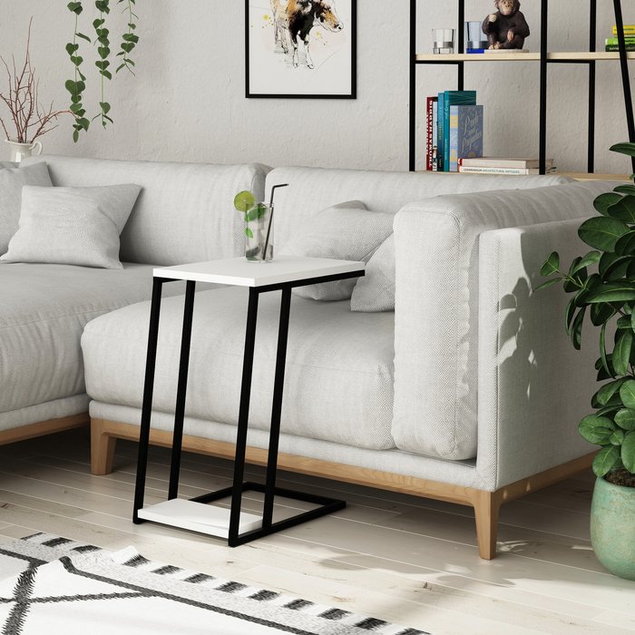 The Range | Decortie Pal Modern C Shape - White Decortie Pal Modern C Shape - White