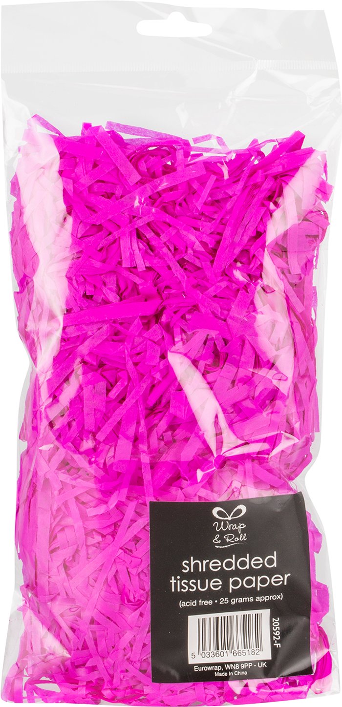 The Range | Eurowrap Shredded Tissue Paper Pack - Fuchsia Eurowrap Shredded Tissue Paper Pack - Fuchsia