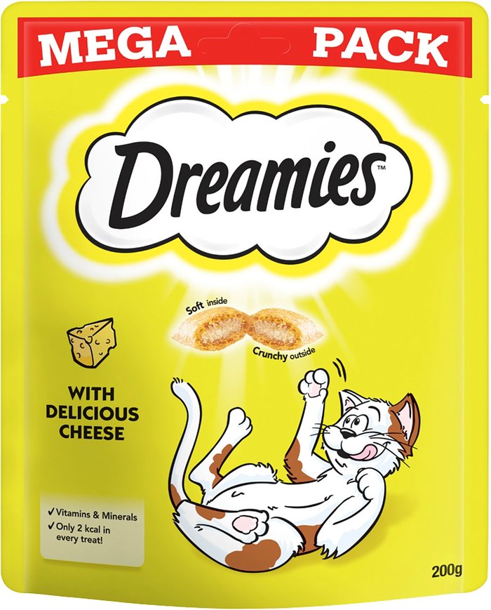 The Range | Dreamies Dreamies Cheese Mega Pack - 200g Dreamies Dreamies Cheese Mega Pack - 200g