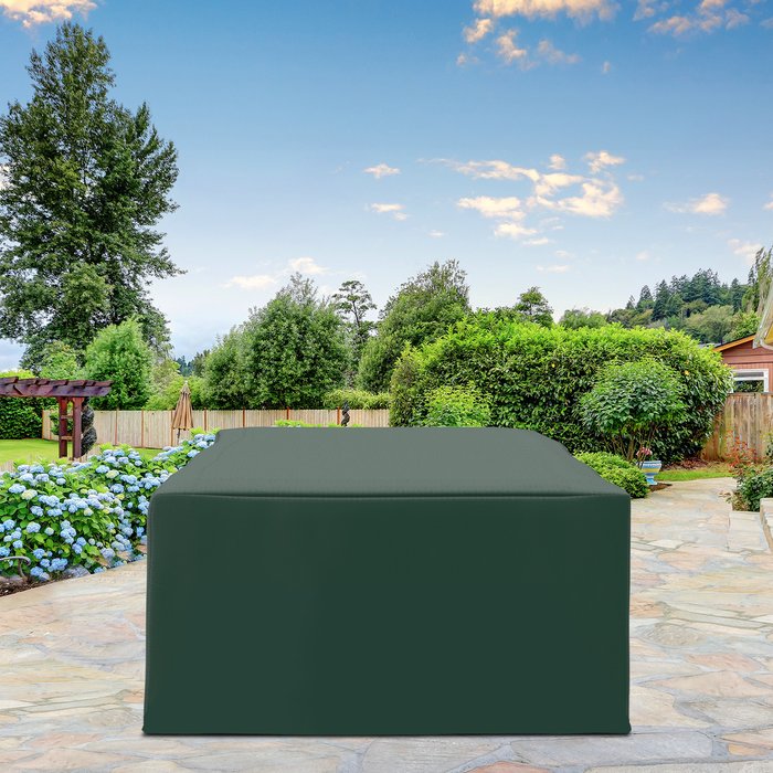 The Range | Outsunny Oxford Patio Set Cover - Green / 255cm Outsunny Oxford Patio Set Cover - Green / 255cm