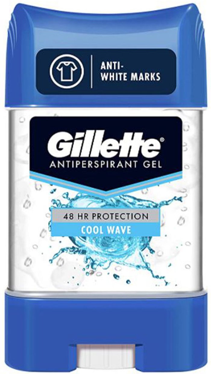 The Range | Gillette Gillette Cool Wave Antiperspirant Gel 70ml Gillette Gillette Cool Wave Antiperspirant Gel 70ml
