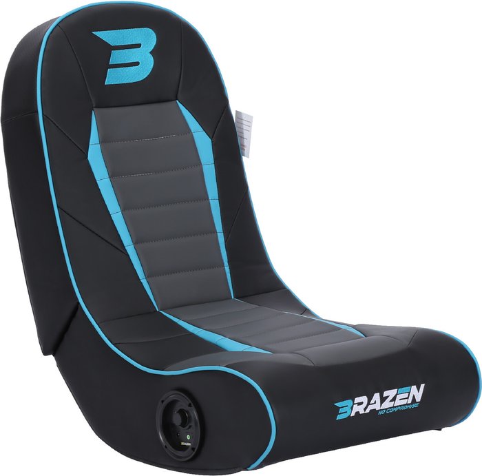 The Range | BraZen BraZen Sabre 2.0 Bluetooth Surround Sound Gaming Chair - Blue BraZen BraZen Sabre 2.0 Bluetooth Surround Sound Gaming Chair - Blue