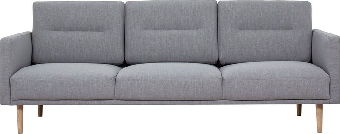 The Range | Furniture To Go Larvik 3 Seater Oak Leg Sofa - Grey Furniture To Go Larvik 3 Seater Oak Leg Sofa - Grey