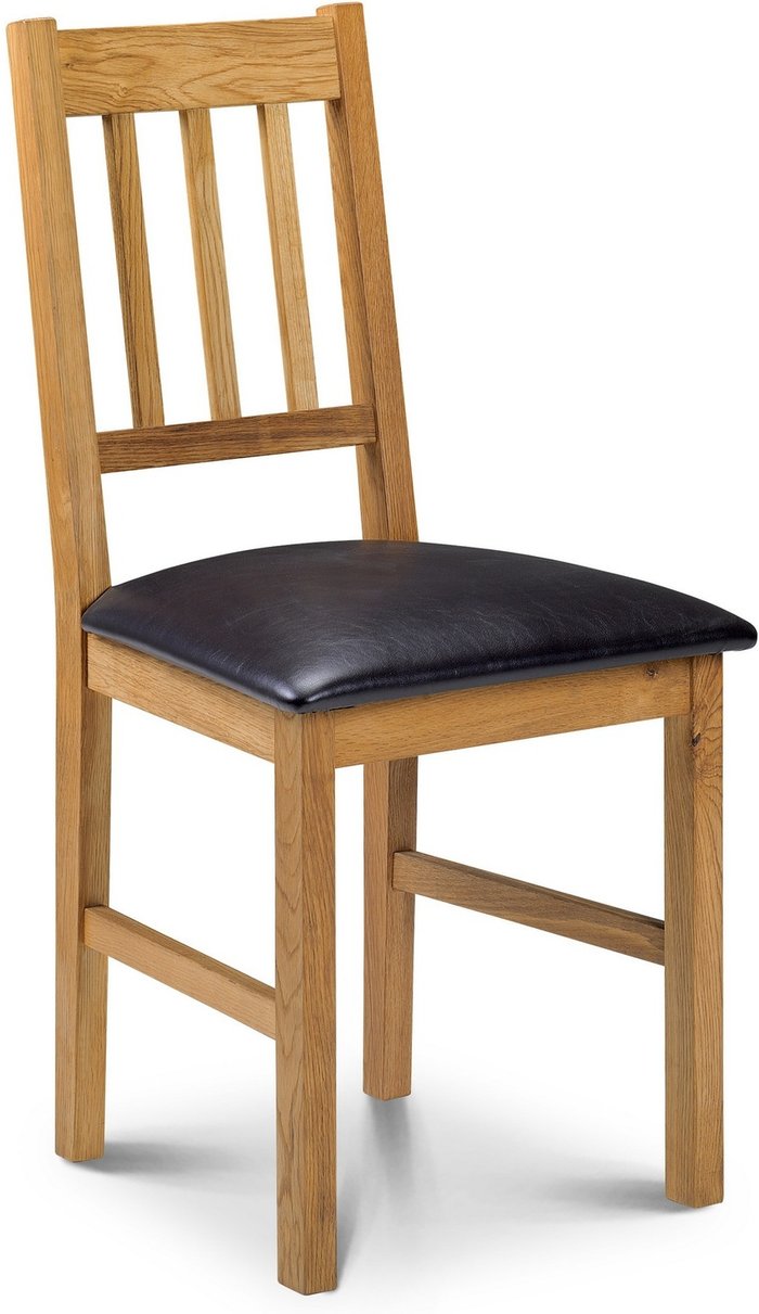 The Range | Julian Bowen Set Of 2 Coxmoor Chairs - Oak - Oak Julian Bowen Set Of 2 Coxmoor Chairs - Oak - Oak