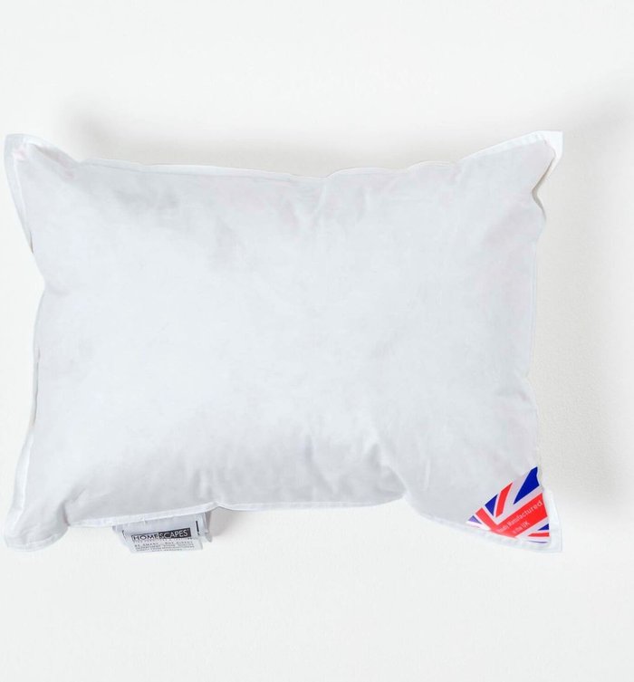 The Range | Homescapes Duck Feather Cushion Pad Insert - White / 35cm / 50cm Homescapes Duck Feather Cushion Pad Insert - White / 35cm / 50cm