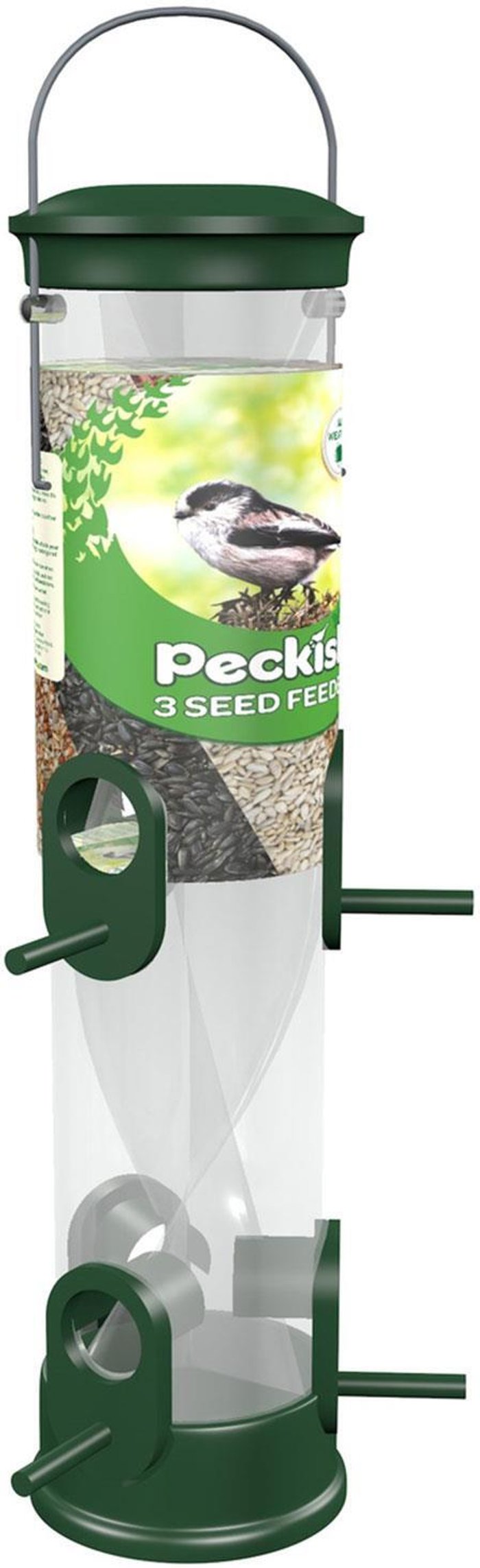 The Range | Peckish Bird Feeder All Weather 3 Seed Twist For Garden 40Cm Peckish Bird Feeder All Weather 3 Seed Twist For Garden 40Cm