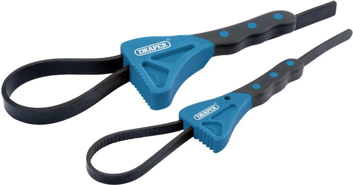 The Range | Draper Draper 2 Piece Soft Grip Strap Wrench Set Draper Draper 2 Piece Soft Grip Strap Wrench Set