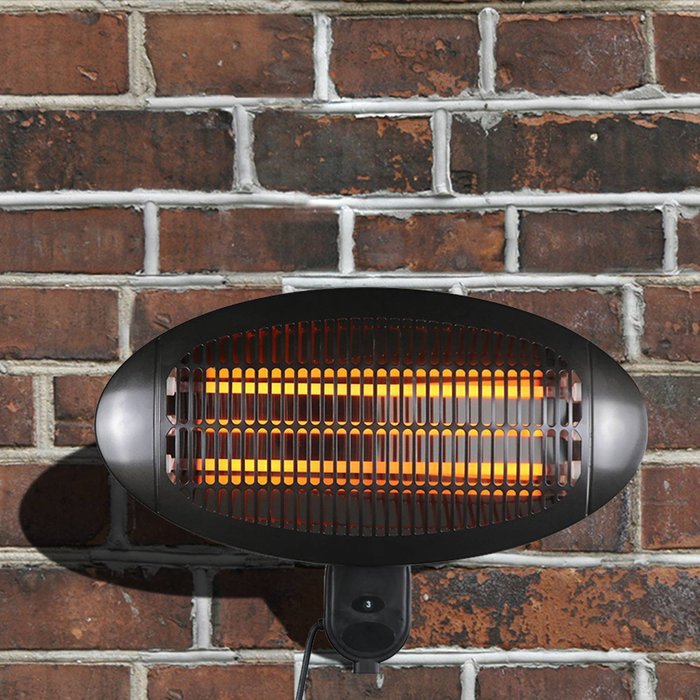 The Range | Heatsure Heatsure Patio Heater Garden Outdoor Quartz 2Kw Electric Wall Mounted Heating Heatsure Heatsure Patio Heater Garden Outdoor Quartz 2Kw Electric Wall Mounted Heating