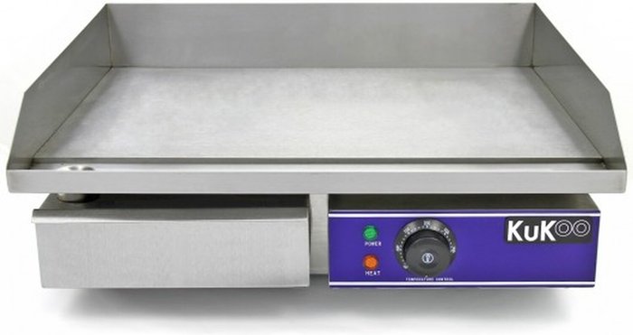 The Range | Kukoo KuKoo 50cm Wide Electric Griddle - Silver Kukoo KuKoo 50cm Wide Electric Griddle - Silver
