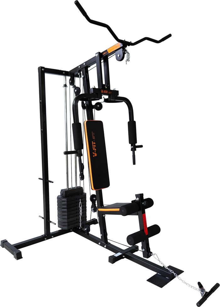 The Range | V-fit V-fit Herculean Adder Compact Improver Home Gym (90kg) V-fit V-fit Herculean Adder Compact Improver Home Gym (90kg)