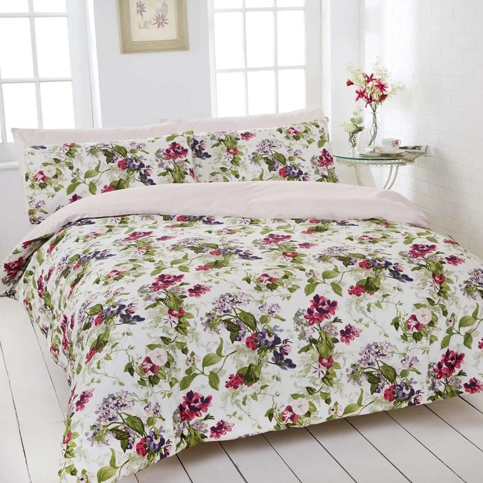 The Range | Vantona Gypsy Duvet Cover Set - Pink / Double Vantona Gypsy Duvet Cover Set - Pink / Double