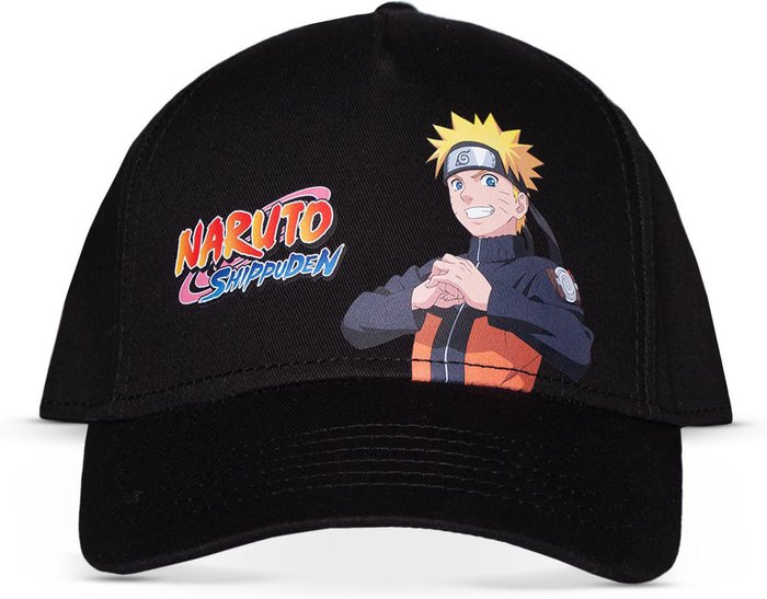 The Range | NARUTO SHIPPUDEN NARUTO SHIPPUDEN Naruto Logo Adjustable Cap - Black NARUTO SHIPPUDEN NARUTO SHIPPUDEN Naruto Logo Adjustable Cap - Black