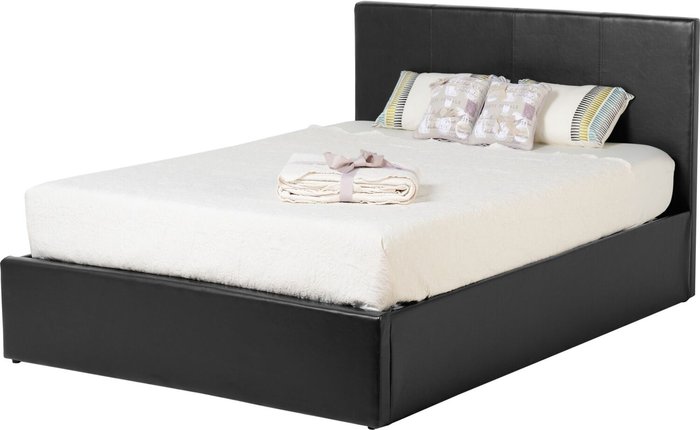 The Range | Seconique Waverley 3' Storage Bed - black Seconique Waverley 3' Storage Bed - black