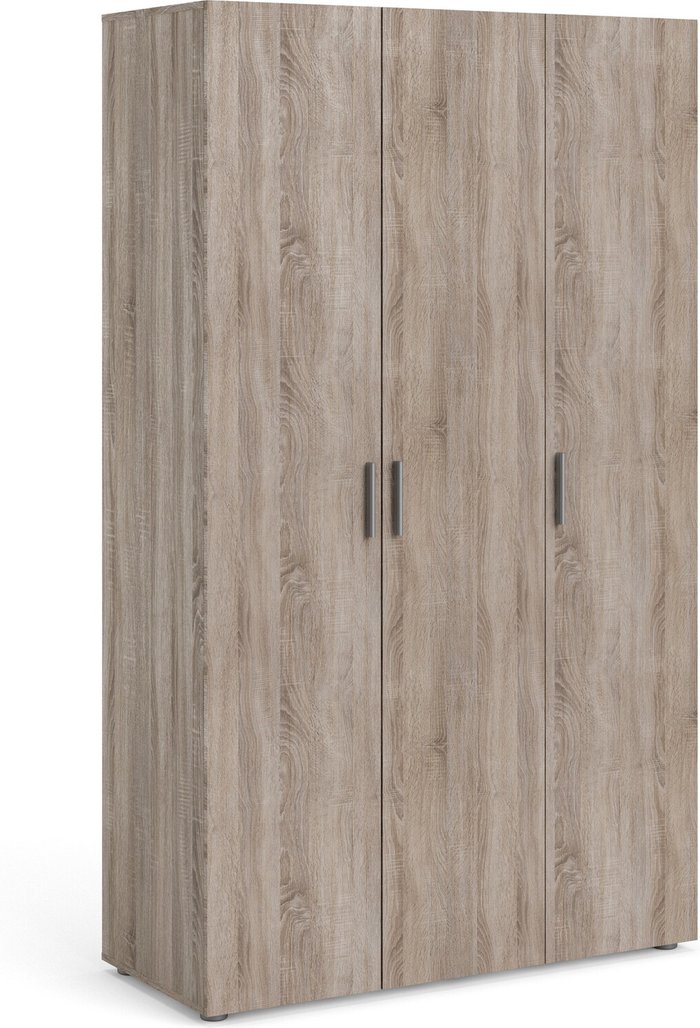 The Range | Furniture To Go Pepe 3-Door Wardrobe - Oak Furniture To Go Pepe 3-Door Wardrobe - Oak