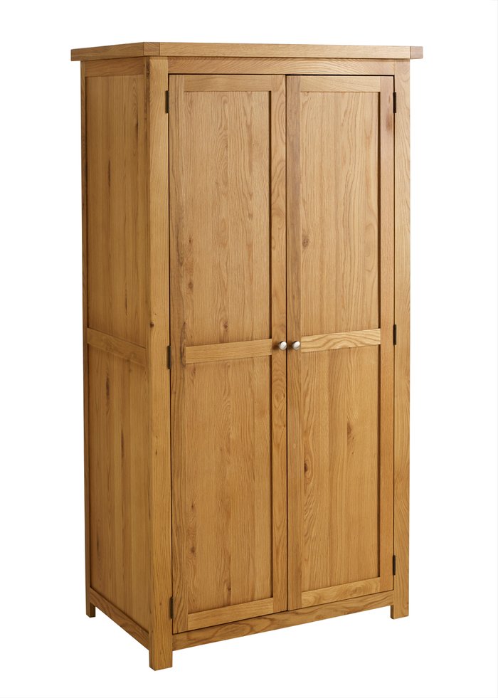 The Range | Birlea Woburn 2 Door Wardrobe - Oak Birlea Woburn 2 Door Wardrobe - Oak