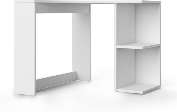 The Range | Alphason Chesil Corner Desk White Alphason Chesil Corner Desk White