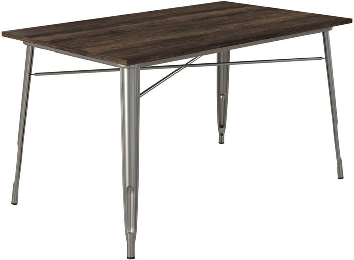 The Range | Dorel Fusion Wooden Industrial Antique Gun Metal Dining Table - Gun Metal Dorel Fusion Wooden Industrial Antique Gun Metal Dining Table - Gun Metal