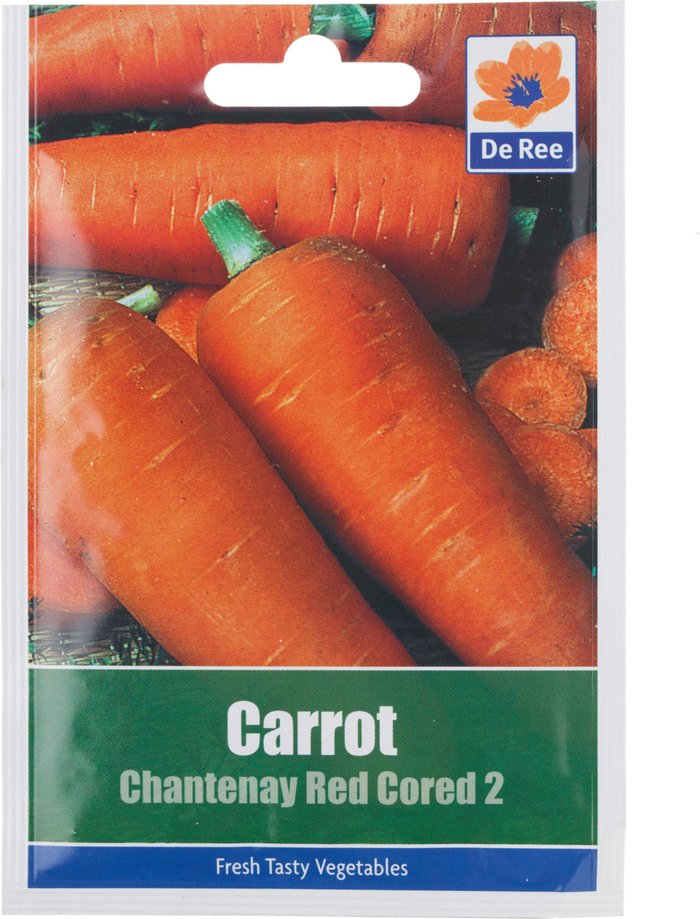 The Range | De Ree Carrot Chantenay Red Cored 2 Seed Packet De Ree Carrot Chantenay Red Cored 2 Seed Packet
