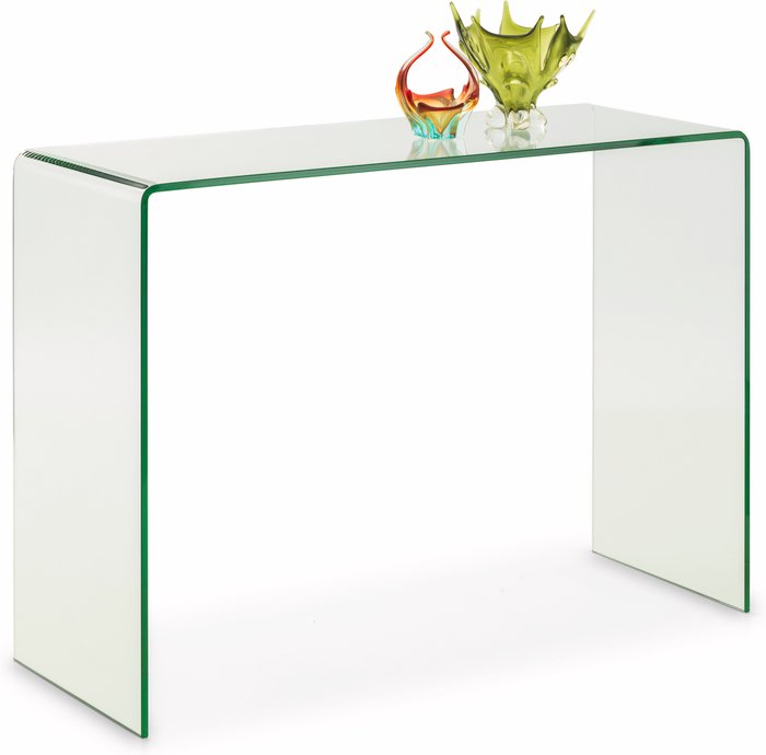 The Range | Julian Bowen Amalfi Console Table - Clear Julian Bowen Amalfi Console Table - Clear
