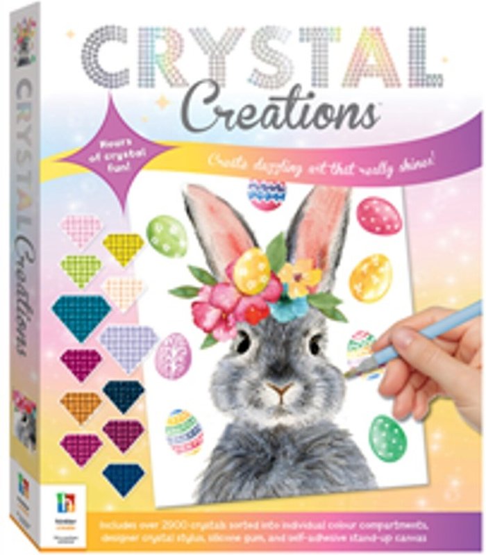 The Range | Hinkler Crystal Creations Easter Bunny Canvas Hinkler Crystal Creations Easter Bunny Canvas