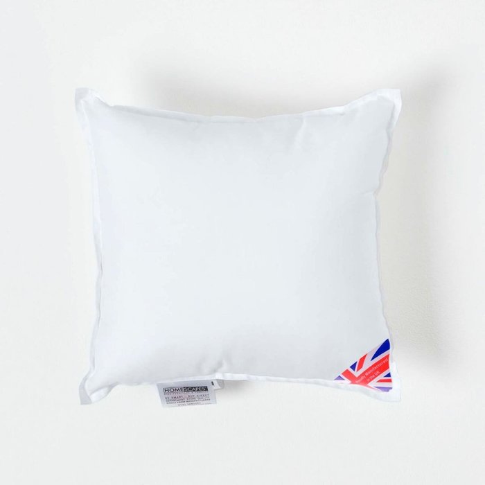 The Range | Homescapes Super Microfibre Cushion Pad Insert - White / 1 / 30cm Homescapes Super Microfibre Cushion Pad Insert - White / 1 / 30cm