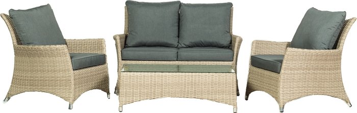 The Range | Royalcraft LISBON Deluxe 4 Seater Lounging Coffee Set - Cream Royalcraft LISBON Deluxe 4 Seater Lounging Coffee Set - Cream
