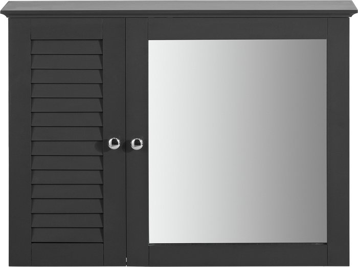The Range | SoBuy SoBuy Wall Mounted Bathroom Mirrored Cabinet - Grey SoBuy SoBuy Wall Mounted Bathroom Mirrored Cabinet - Grey