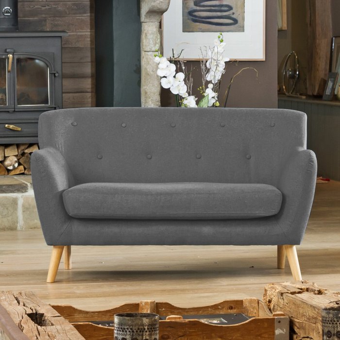 The Range | Artemis Home Lynwood 2 Seat Sofa - Dark Grey Artemis Home Lynwood 2 Seat Sofa - Dark Grey